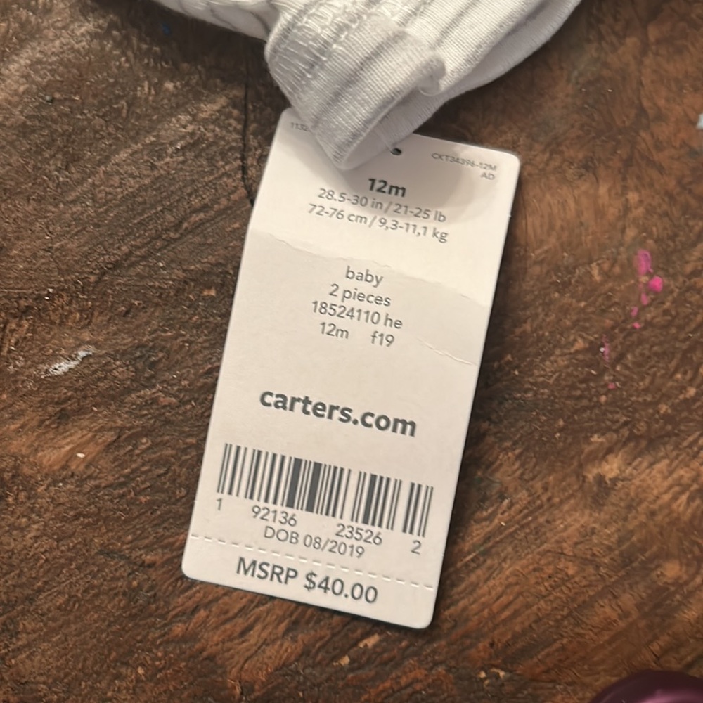 Carter’s Boys overall set NWT - Picture 3 of 4